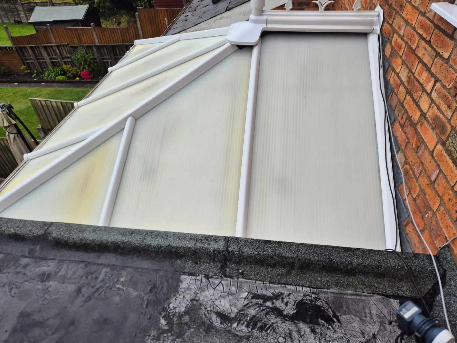 A conservatory roof from the supplied job photographs